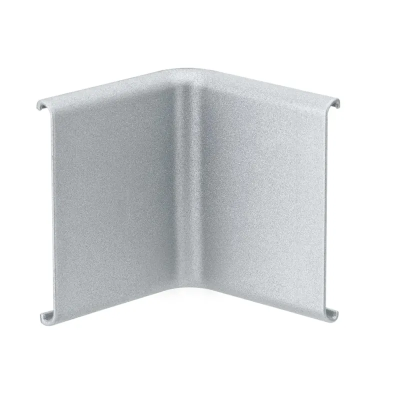 Function Duo Profil Inside Corner 2er Pack Alu matt für Raum-Innenecken, silbernes Eckprofil