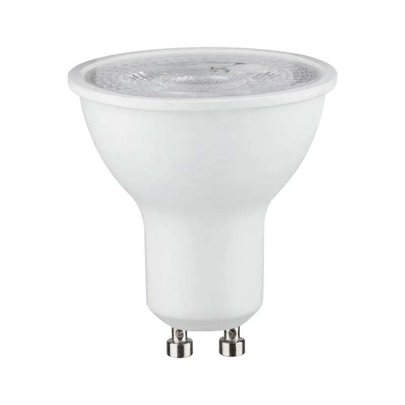 GU10 7W LED Reflektor Weiß-Matt Dimmbar für URail Spots, warmweiß 2700K, gerichtetes Licht