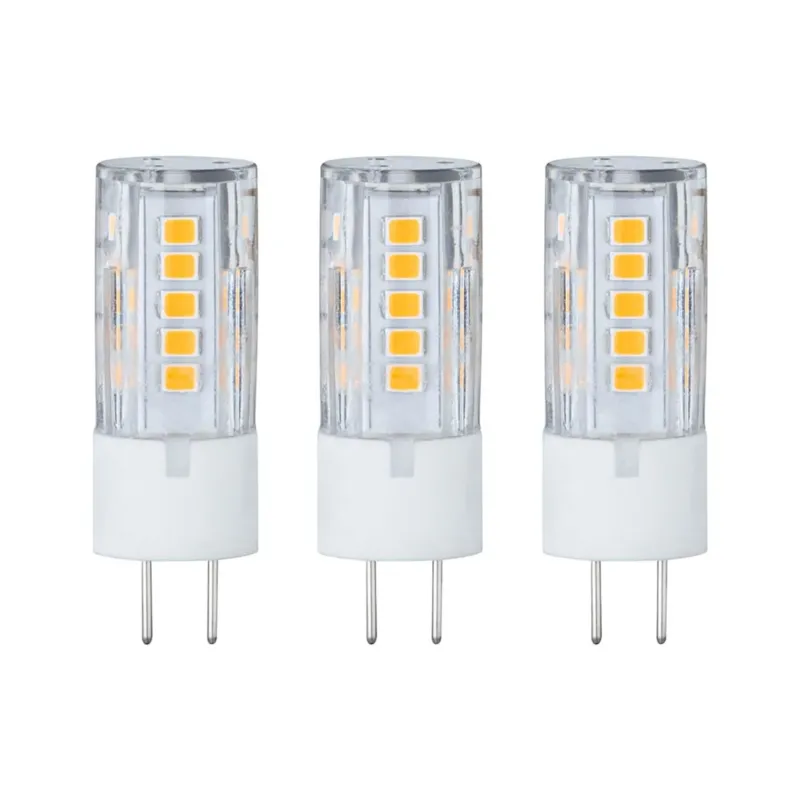GY6,35 3,5W LED 2700K Stiftsockel Klar im 3er-Set, warmweiße LED-Alternative zu Halogenlampen