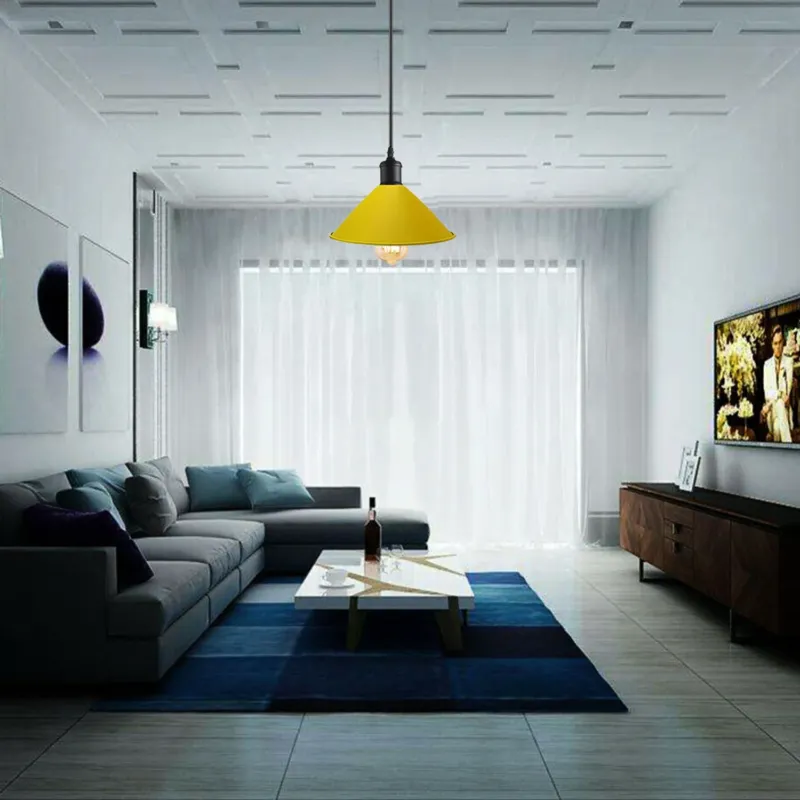 Wohnzimmer Gelb Decken Pendelleuchte