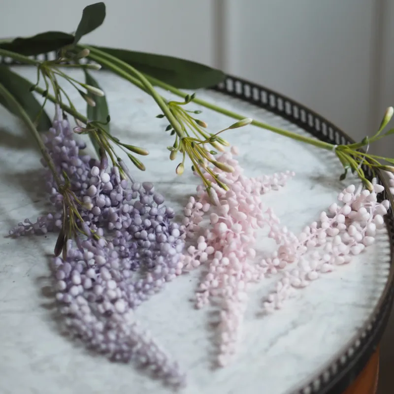 Blütenzweig Blauregen · Hängender Dekozweig in [ROSA / VIOLETT]