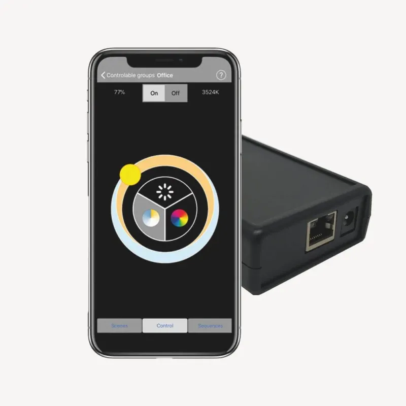myPI-LED Steuerung für NeoLink ZigBee DALI mobil oder PC - App zur Steuerung von Lichtgruppen