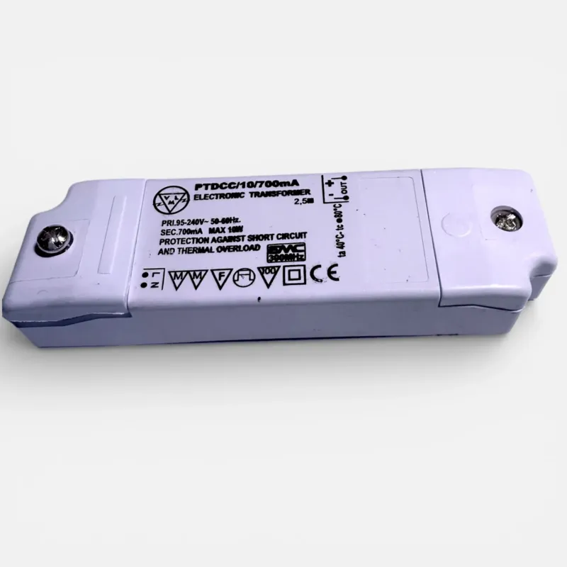 LED-Treiber 10 W 700 mA Konstantstrom Netzteil Relco VLM PTDCC/10/700mA für LED-Module