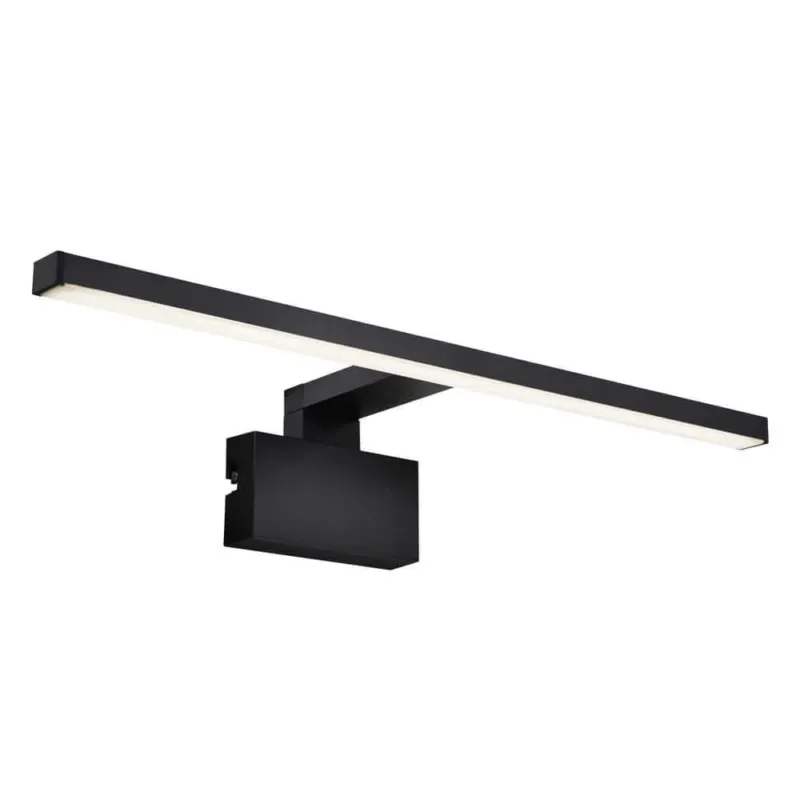 LED Wandleuchte Marlee 4000K IP44 in schlankem, rechteckigem Design für Badezimmer geeignet.
