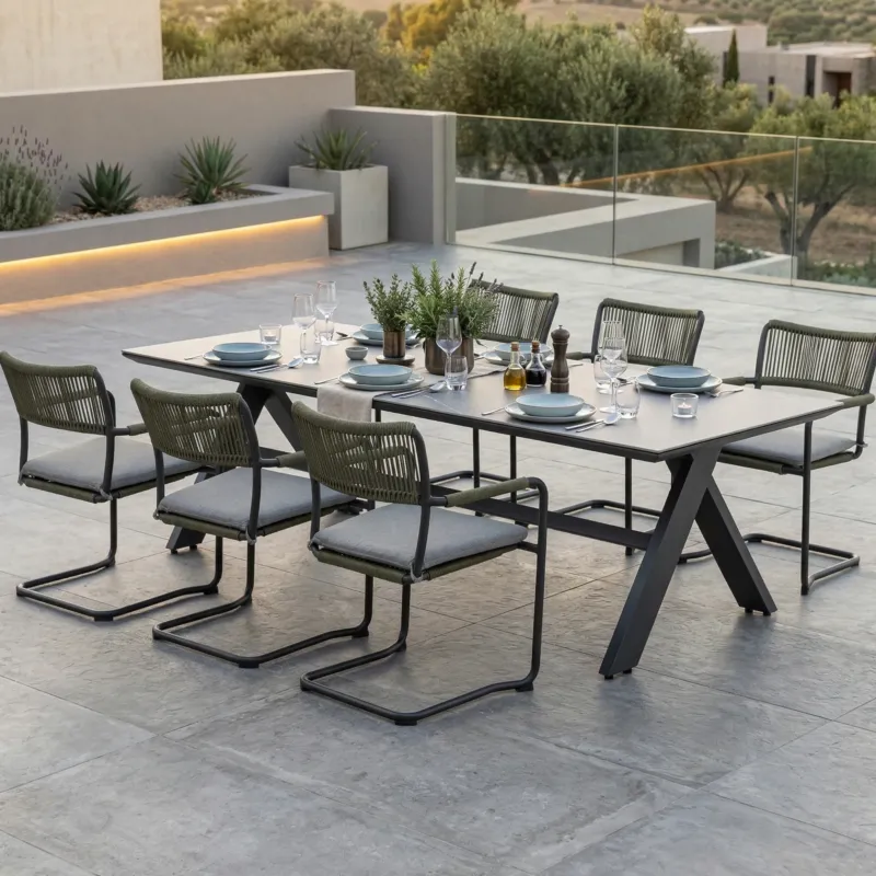 SUMMER SALE ☀️⛱️🏝️ AVANTAGE! & MADRI Verde Schwingsessel – Großzügig, modern & entspannt genießen