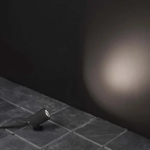 Mini LED Außenwandleuchte 3000K Schwarz IP65 für moderne Außenbeleuchtung an Wand und Boden