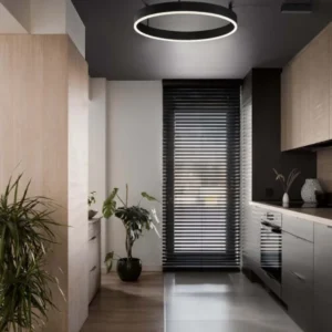 Motif LED Deckenleuchte Ø 60cm 3000K moderne runde Deckenleuchte für stilvolle Küchenbeleuchtung von Nova Luce