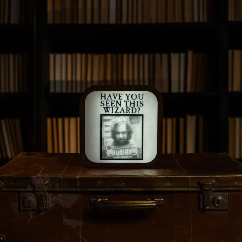 Wooden Acrylic Harry Potter Night Light - Azkaban Prisoner by Enjoy The Wood