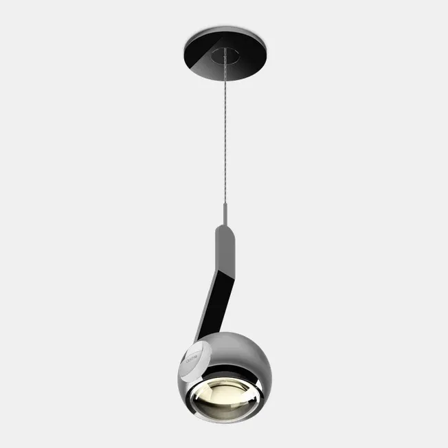 Occhio -Pendelleuchte io sospeso flat chrom exkl. Konverter