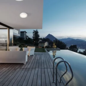 Oliver LED Außenwandleuchte 3000K IP65: moderne Außenbeleuchtung für Balkon, Terrasse und Hauseingang