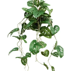 Monstera Monkey Bush Kunst Hangplant 95cm