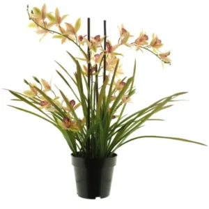 Künstliche Meadow Orchidee Tiefrosa 70 cm