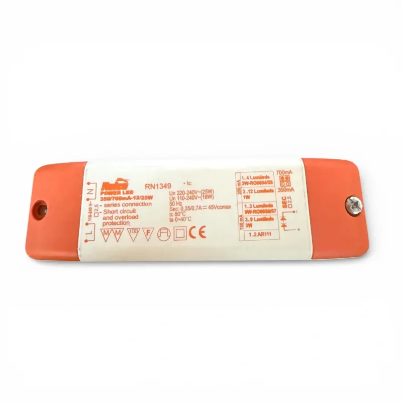 Relco RN1349 LED Konstantstrom Treiber 12-25W 350mA 500mA 700mA für AR111 und Power LED Module