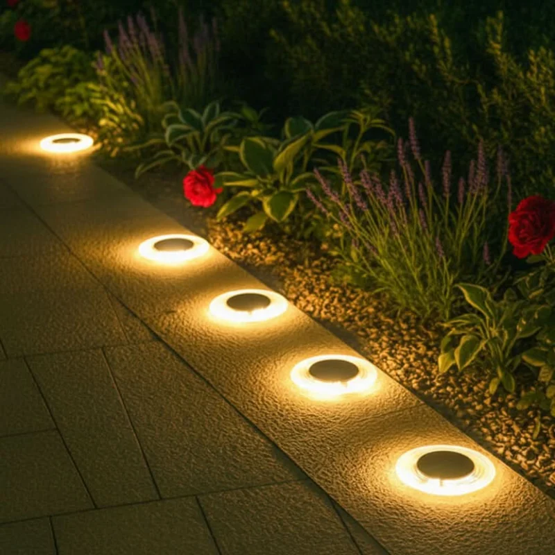 DUSKGLOW – Outdoor Solar Path Lights for Garden Ambience