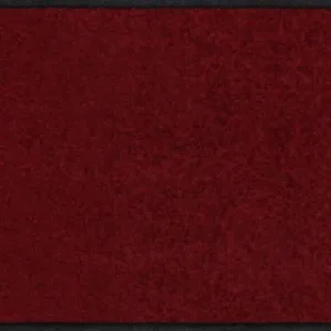 Läufer klein 40x100 Uni Weinrot