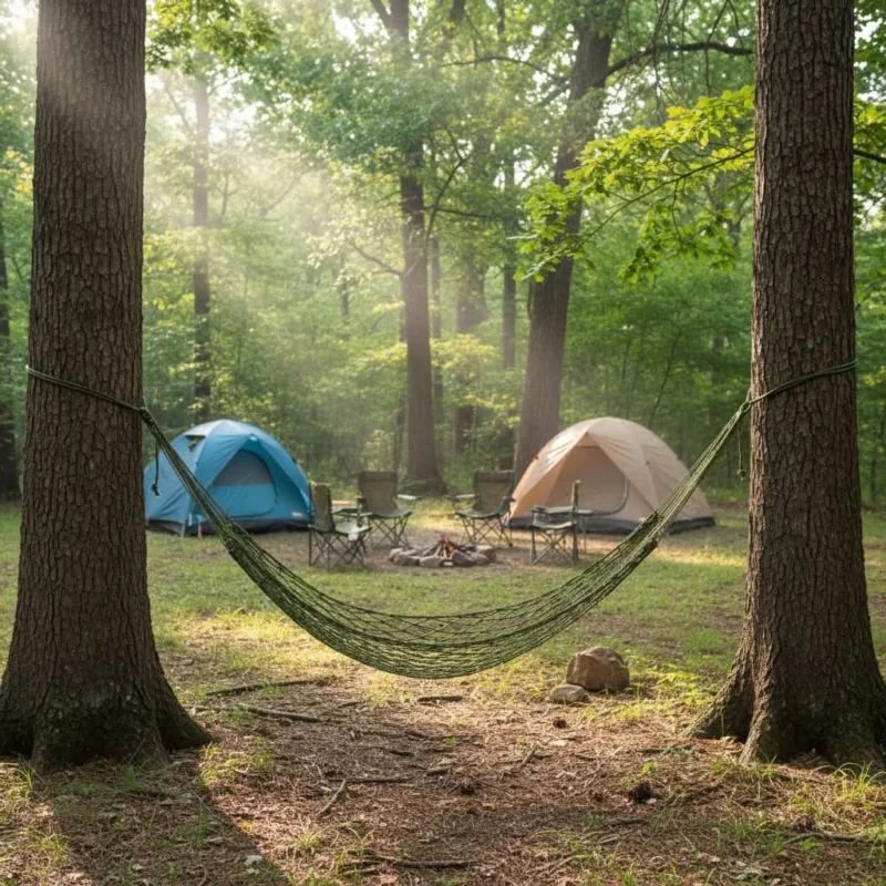 RELAXVAULT – Portable Hammock with Carry Bag for Easy Travel