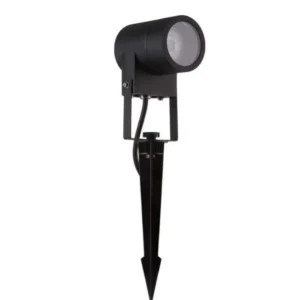 Vida Außenspießleuchte Schwarz IP65 Gartenstrahler von Nova Luce für stilvolle Außenbeleuchtung