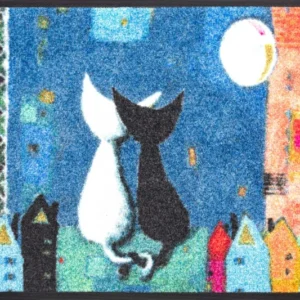 Fußmatte 40x60 Romance dunkelblau