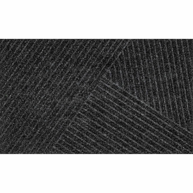 Fußmatte 45x75 Dune Stripes dark grey grau