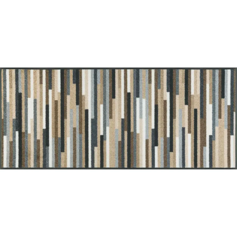 Läufer 60x140 Mikado Stripes nature beige