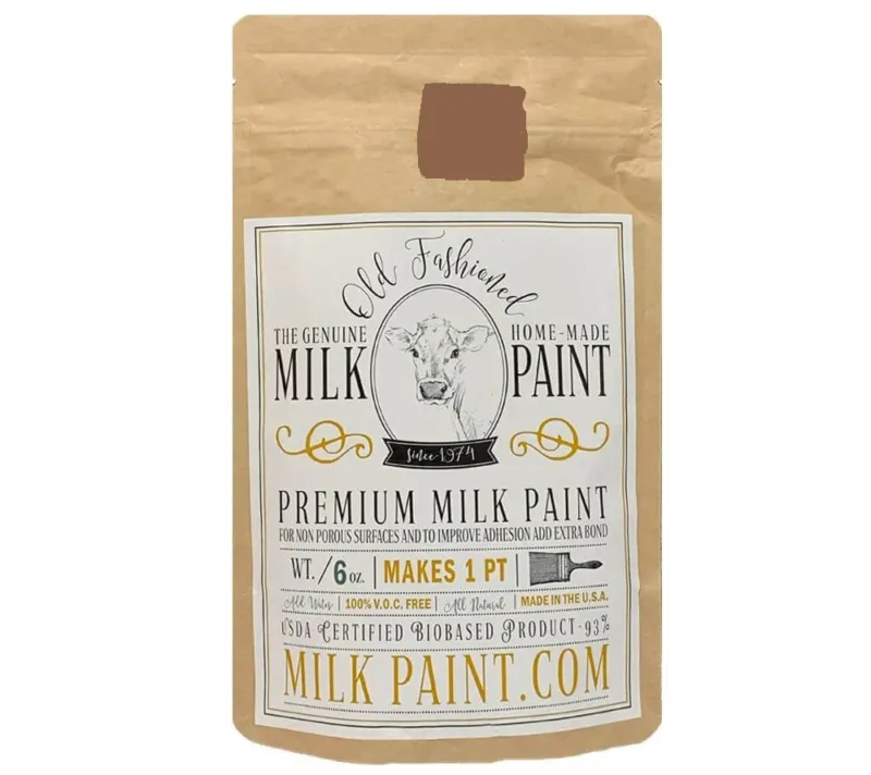 Chocolate Brown Milk Paint kaufen – Kaseinfarbe für Vintage- & Shabby Chic-Looks, umweltfreundlich & ungiftig