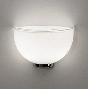 Artemide - Wandleuchte Onfale 28 Vetri Chiuso weiß Ausstellungsware