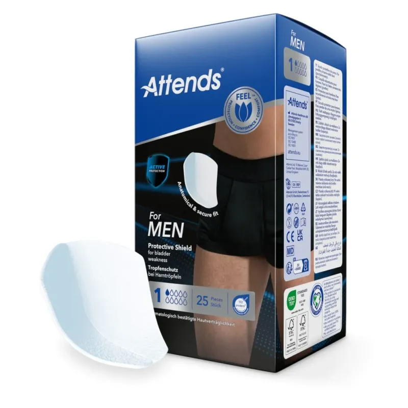 Attends for Men 1 Einlagen für Männer