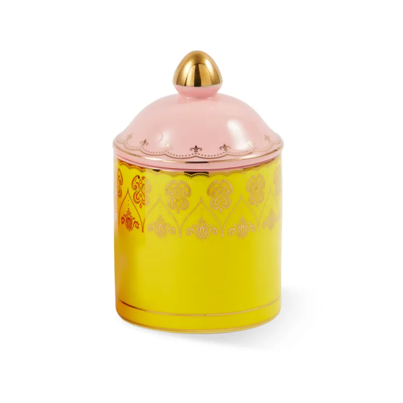 Grandpa Jar - S Vorratsglas aus Porzellan mit Golddeckel