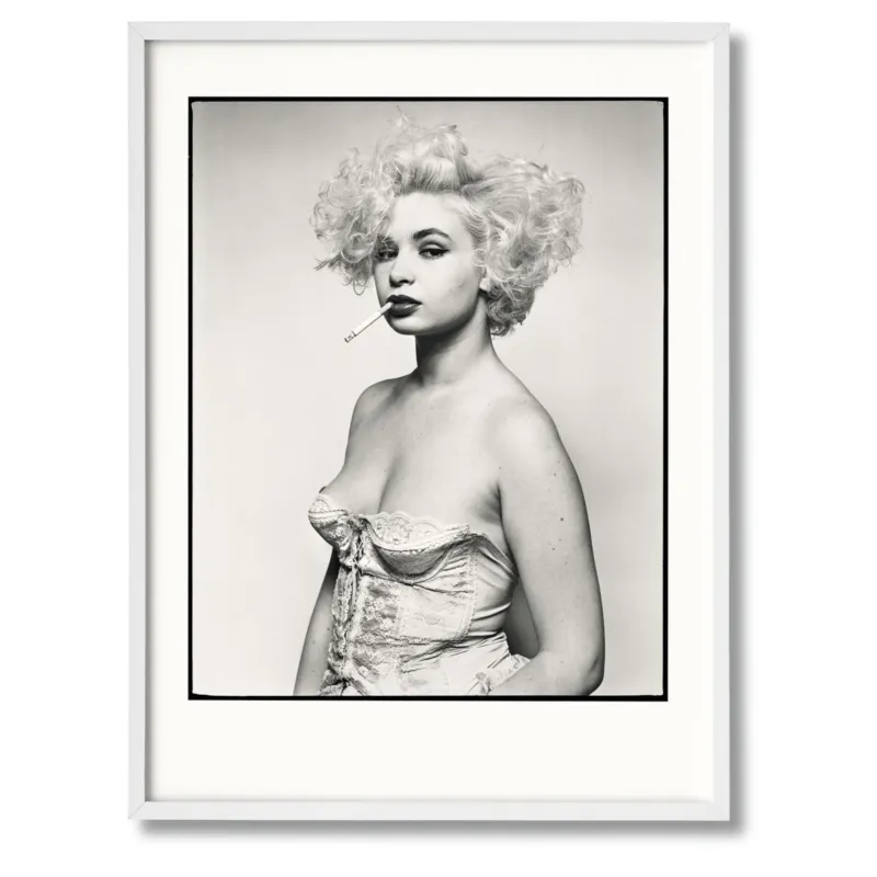 Porträtfotografie aus der Art Edition ‘Marthe, 1987’ auf glänzendem Harman-Papier
