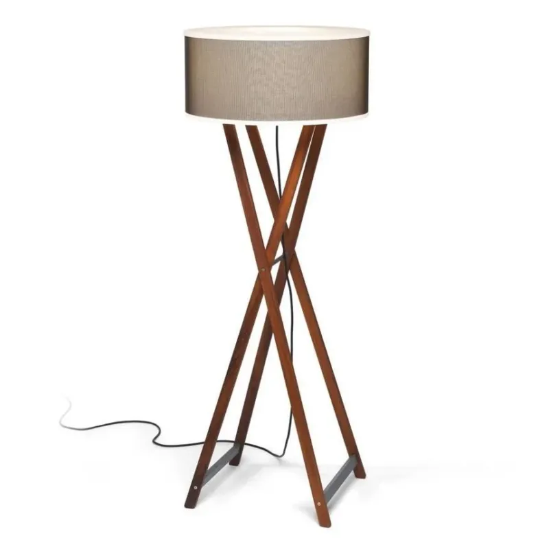 Marset - Stehleuchte CALA 140 Iroko Braun Outdoor IP65