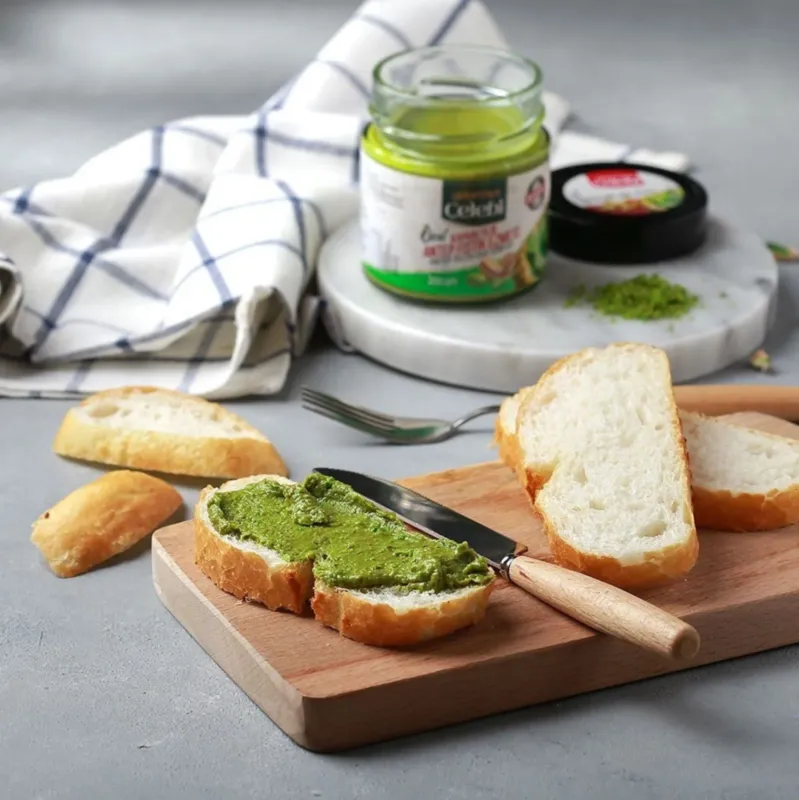 Çelebi Gourmet Special Breakfast Pistachio Butter 200 Gr - Rich & Creamy Nut Spread - Exporgin - Global Shopping Site