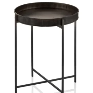 Coffee Table Black 41 x 41 x 56 Cm - Exporgin | Türkiye Comes to You