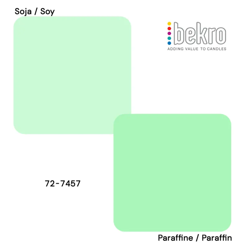 Colorant Vert Menthe pour bougies colorant pour cire bougie coloration fondant artisanal Terre de Bougies