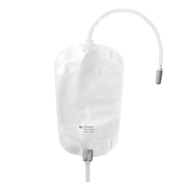 Conveen Security Plus Beinbeutel, 500 ml, Länge 6 cm, steril