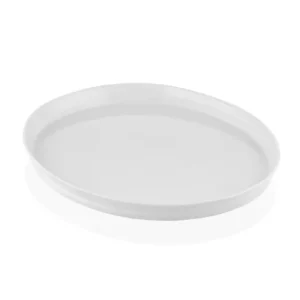 Cotta Limoges Serving Plate White 27x23 cm - Exporgin - Global Shopping Site