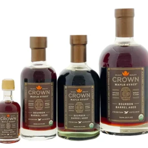 Bourbon Barrel Ahornsirup von Crown Maple online bestellen – Rauchig, Vanille & Eichenaroma