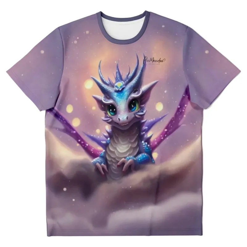 T-Shirt mit süßem Drachen-Motiv, das sich perfekt als Fan-Merchandise für Fans von Diamond Painting eignet.