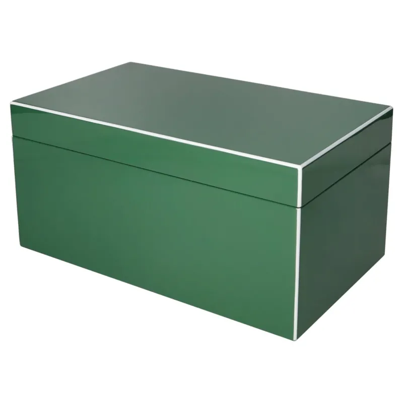 Grüne Schmuckbox Tang M für sichere Schmuckaufbewahrung