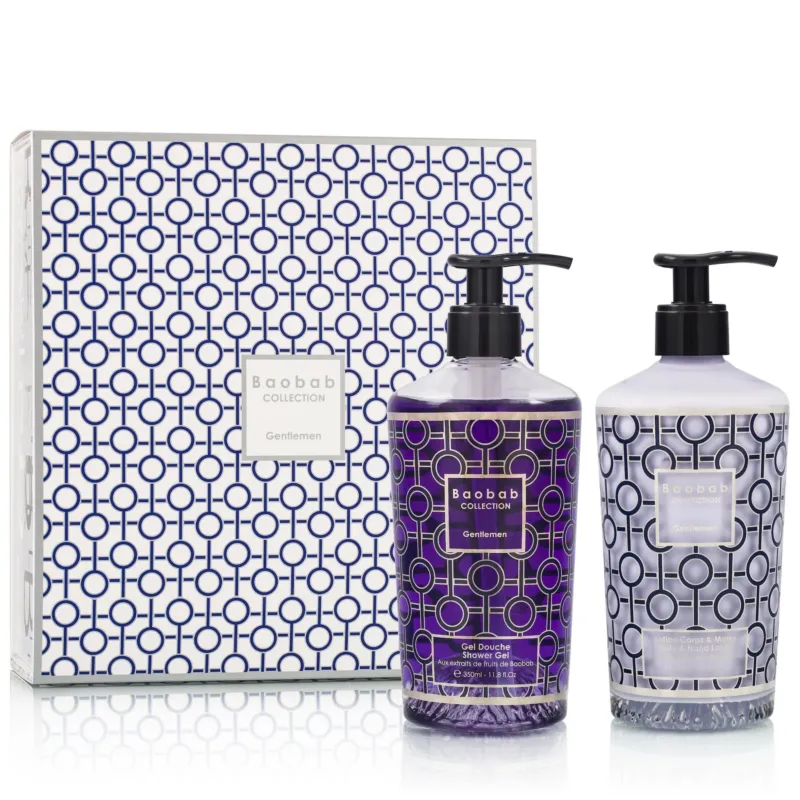 Geschenkbox Gentlemen – Körper- & Handlotion und Duschgel