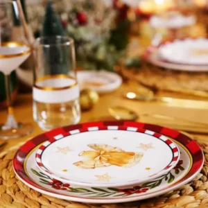 Globe Cake Plate Set of 6 19 cm NEW029 - Exporgin - Global Shopping Site