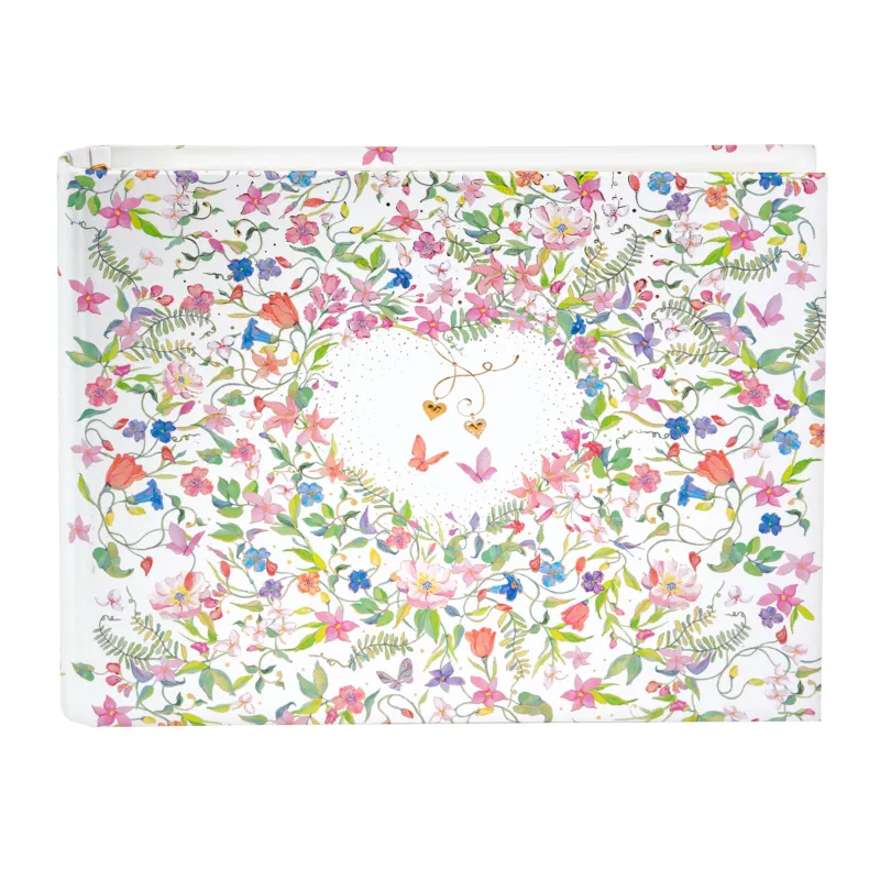 Foto Gästebuch Charming Hearts, 29x23 cm, 50 Seiten