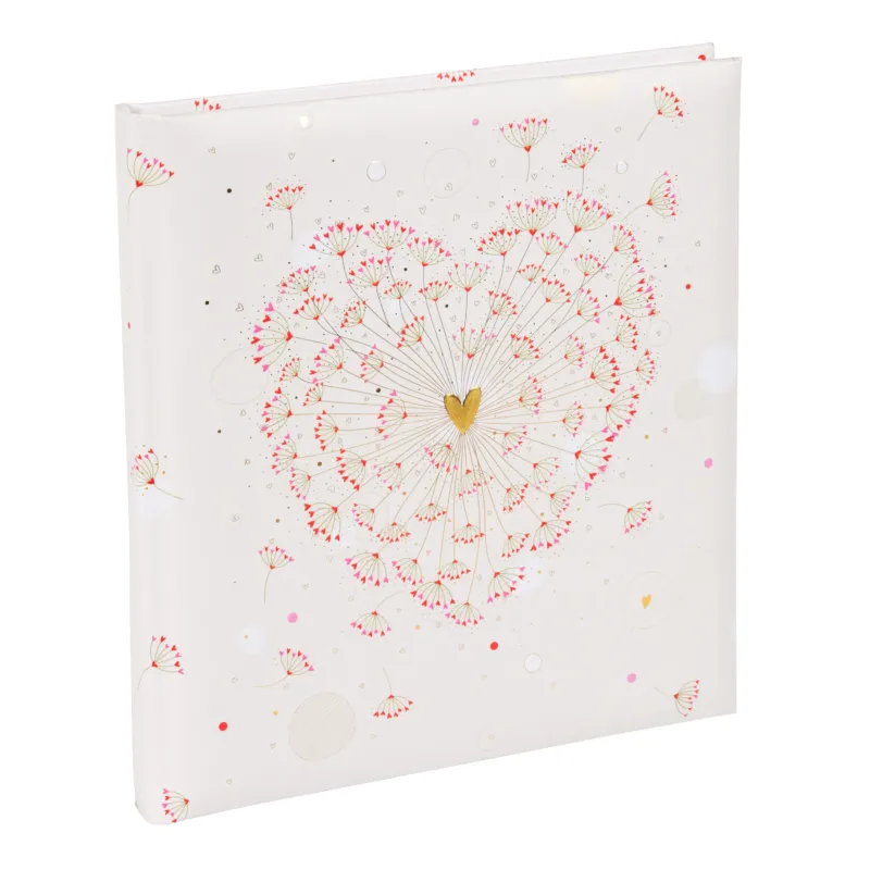 Gästebuch Golden Heart, 23x25 cm, 176 Seiten