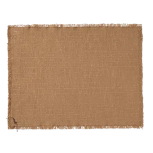 Handloom Placemats Ochre (Set of 2)