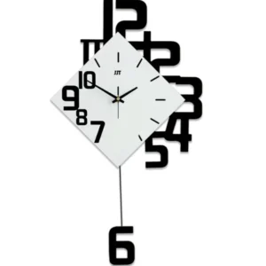 Abstrakte Design Wanduhr fürs Wohnzimmer