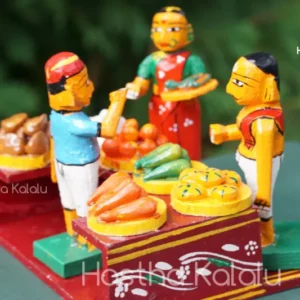Farmers Market Show Piece | Kondapalli Vegetable/ Fruit Market Showpiece