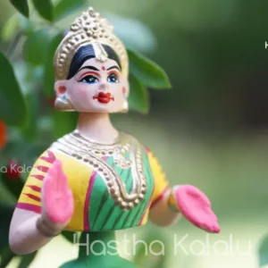 Kondapalli Dancing Doll | Paper Mache Dancing Doll Painted with Vegetable Colors