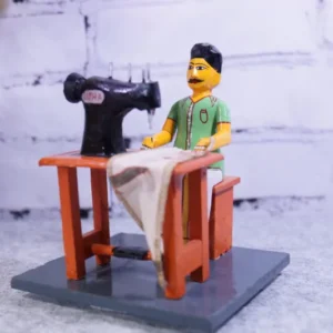 Handmade Wooden Tailor Showpiece