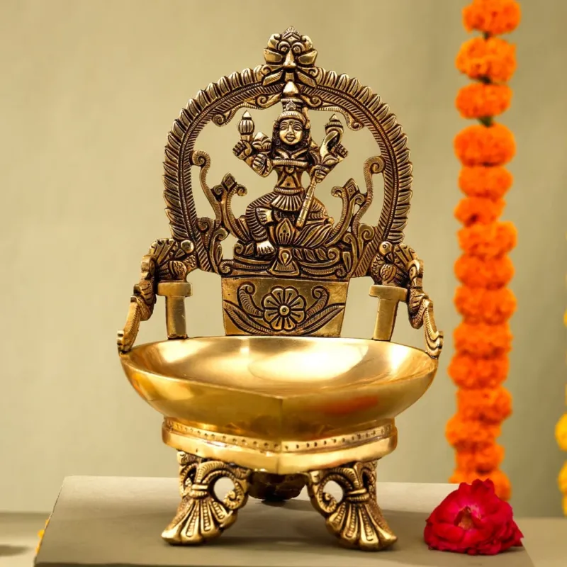 Superfine Rajarajeshwari Brass diya