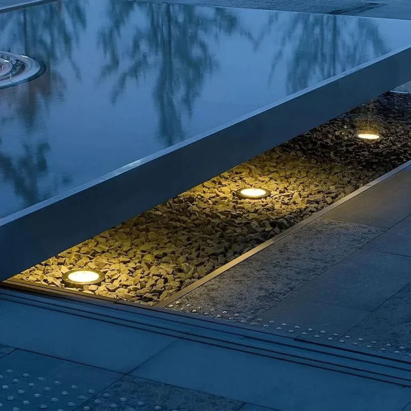 PAVERGLOW – In-Ground LED Lights for Deck & Pathways
