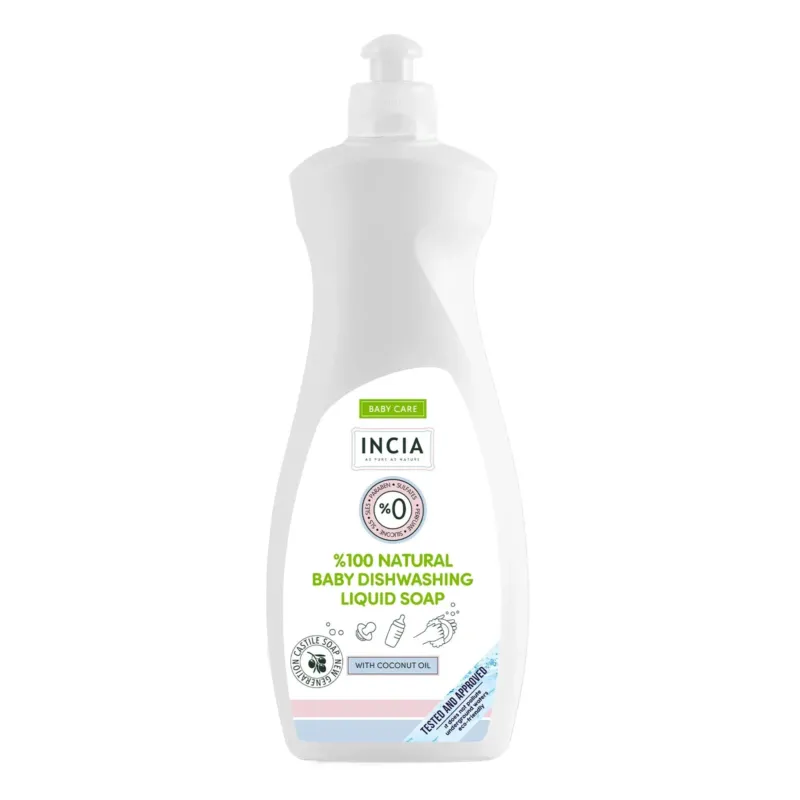 INCIA Natural Baby Laundry Liquid Soap – 100% Plant - Based Detergent for Gentle & Safe Cleaning - Exporgin - Global Shopping Site